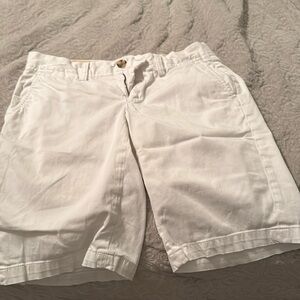 Banana Republic Bermuda shorts in white. They are in perfect condition.